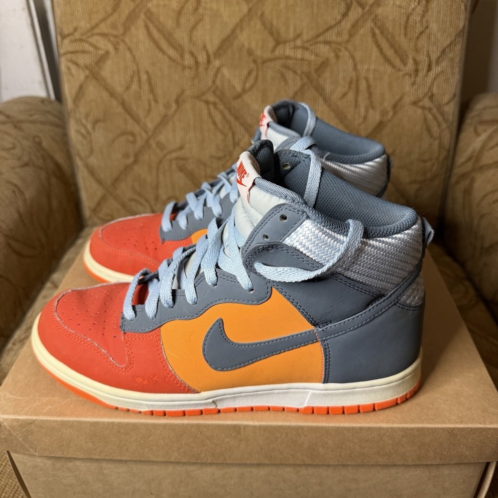 Nike Dunk High Team Orange Armory Sneakers || 317982-800‎ || Size 9.5